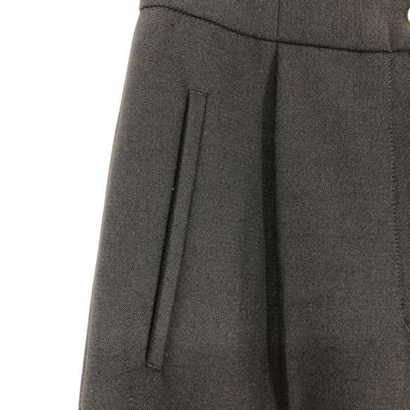 Le fou Wilfred Aritzia Black Dress Pants with Gold front buttons Size 00 - Picture 8 of 16